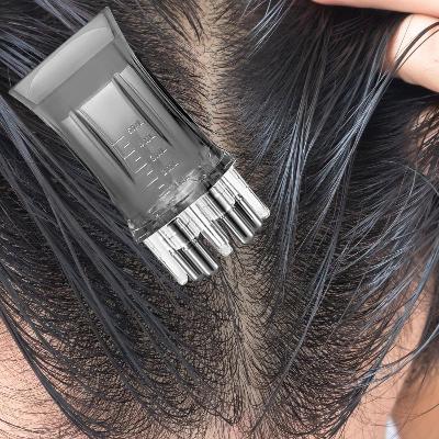 Applicateur d'Huile pour Cheveux - HairFlow™ - Gris - Cheveux chic naturels