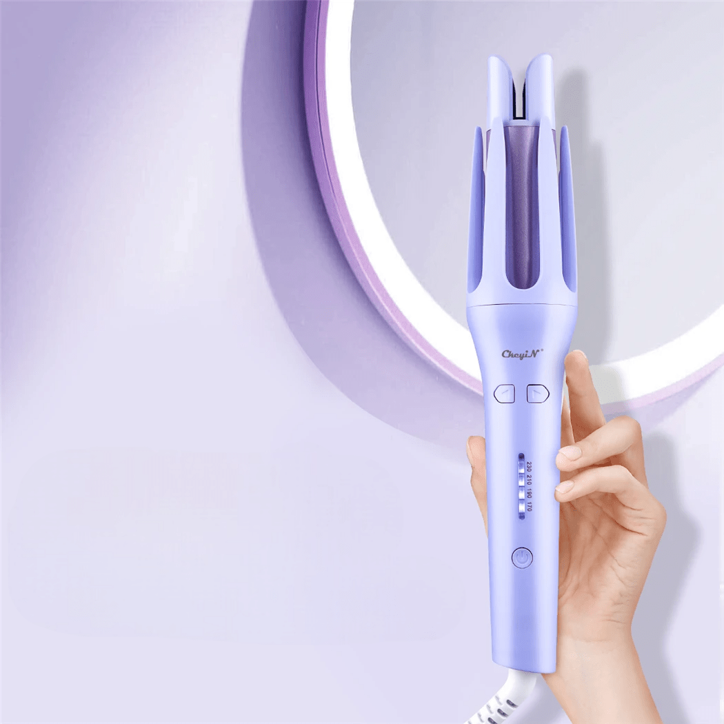 Boucleur cheveux - AutomaticHairCurler™ - Violet - Cheveux chic naturels