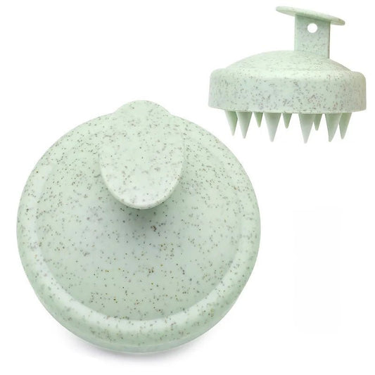 Brosse Cheveux - ScalpEase™ - Vert - Cheveux chic naturels